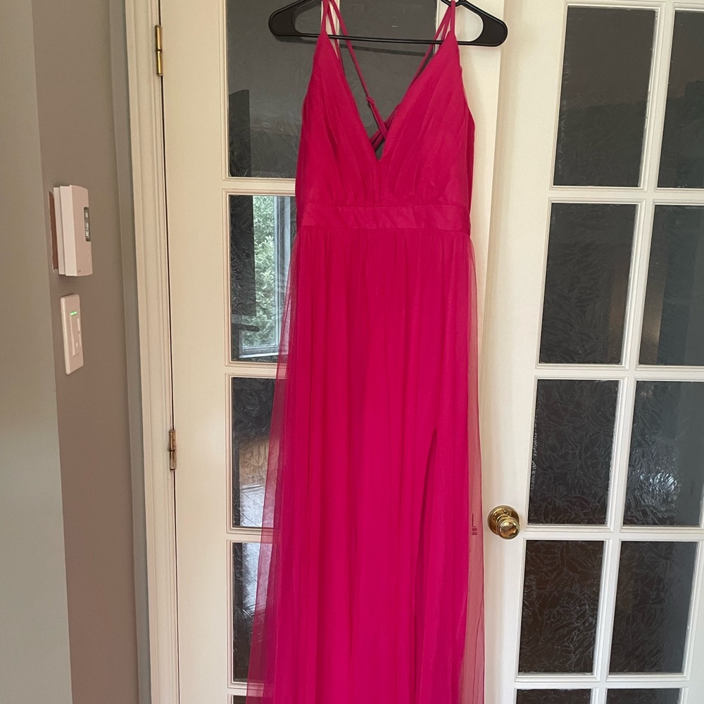Le Chateau XXL size fuchsia dress